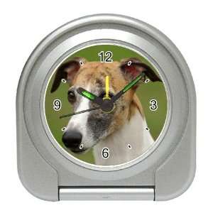 Whippet Puppy Dog 2 Travel Alarm Clock JJ0649