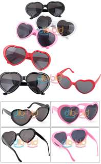 Retro Funny Love Heart Shape Lolita Sunglasses Glasses  
