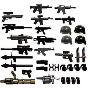  BrickArms 2.5 Scale Modern Assault Pack Toys & Games