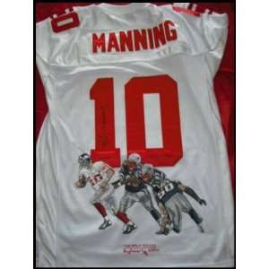Eli Manning Autographed/Hand Signed Jersey