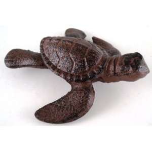  Cast Iron Nautical Tropical TiKi Sea Life Turtle