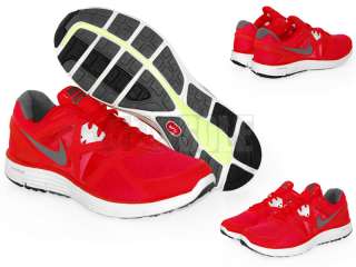 Nike Lunarglide+ 3 University Red Dark Grey White 454164 601 Running 