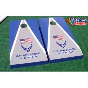  US Air Force   Aim High Cornhole Bean Bag Game Set Toys 