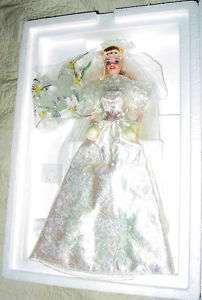 Barbie Star Lily Bride Doll Starlily Porcelain Shipper  