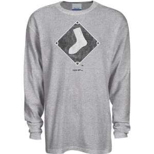  Chicago White Sox Distressed Logo Long Sleeve Thermal 