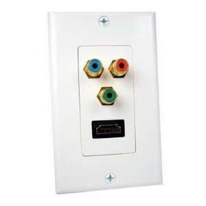  Selected HDMI & Component Wall Plate By Cables Unlimited 