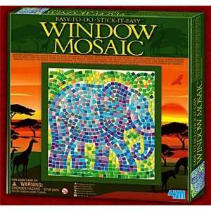  Elephant Window Mosaic Kit Toys & Games