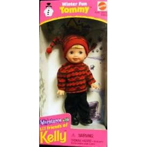    Barbie Kelly Doll Winter Fun Tommy 1998 (Rare): Toys & Games