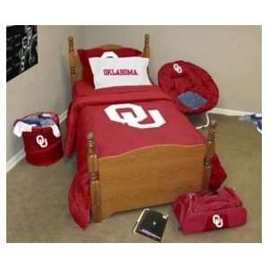 Oklahoma Sooners Queen Size Bedding In A Bag  Sports 