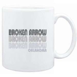  Mug White  Broken Arrow State  Usa Cities Sports 