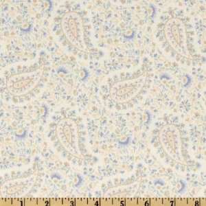  44 Wide Blue Paisley Juliet Fabric By The Yard Arts 