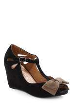 Jeffrey Campbell Bow town Favorites Wedge  Mod Retro Vintage Wedges 