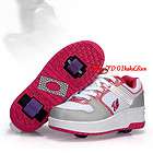   Wheels Girls Boys Trainers Kids Childs Pulley Shoes Fly Away Shoes