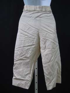 NWT PORTS 1961 Ivory Cropped Pants Capris Sz 4 $475  