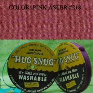   Binding Hug Snug Ribbon Color Pink Aster #218 Arts, Crafts & Sewing
