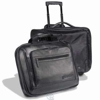 Hammacher Schlemmer Detachable Rolling Briefcase Carry On Bag Luggage 