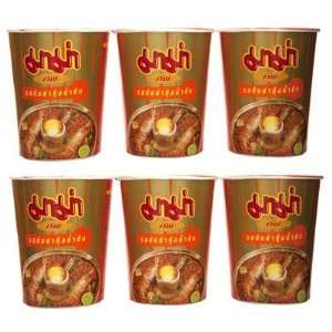Mama Cup Instant Noodles Shrimp Creamy Tom Yom Flavour 60g. (Pack Of 6 