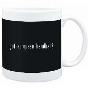 Mug Black  Got European Handball?  Sports  Sports 