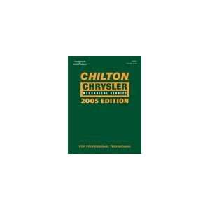  Chilton 2005 Chrysler Service Manual: Automotive