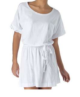 White (White) Pocket T Shirt Dress  221704710  New Look
