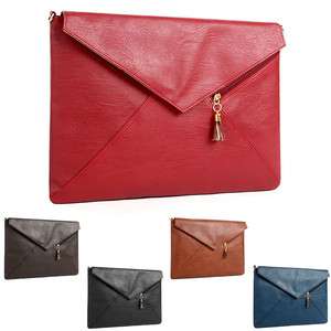 New Letter Business Cross Clutch Briefcases Shoulder Soft Leather 
