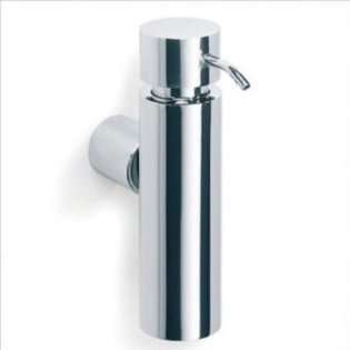 Blomus Wall mounted soap dispenser (polished stainless steel) (7.4 H 