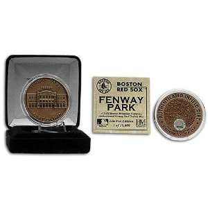  Red Sox Highland Mint Fenway Park Infield Dirt Coin