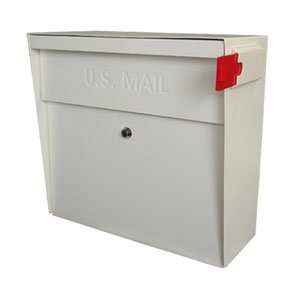   High Security Locking Metro Wall Mount Mailbox in: Home Improvement