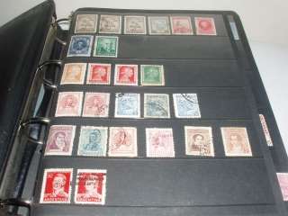 BOX OF VARIOUS STAMP COLLECTIONS IN APPROX. 7 ALBUMS  