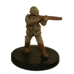  Axis and Allies Miniatures Belgium Infantry # 3   Early 