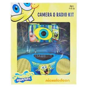 Sponge Bob Squarepants Camera & Radio Box Set : Toys & Games :  