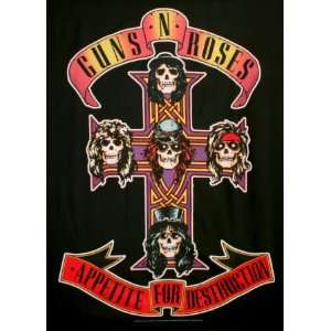  Guns N Roses Appetite for Destruction 30 x 40 Textile 
