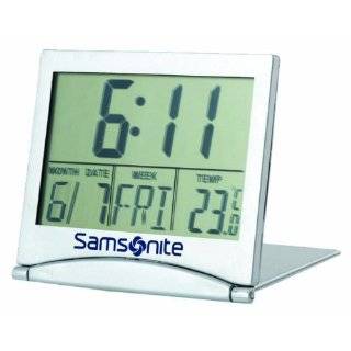   : Equity by La Crosse 65902 Solar Travel Alarm clock: Home & Kitchen