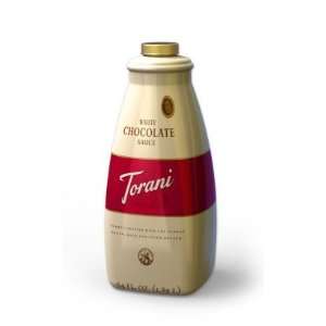 Torani White Chocolate Sauce, Half Gallon (New Packaging)  