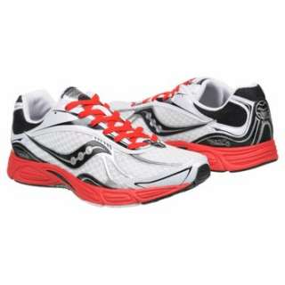 Athletics Saucony Mens Grid Fastwitch 5 White/Black/Red Shoes 
