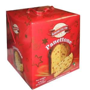 Supremo Italiano Panettone 2 Pound Grocery & Gourmet Food