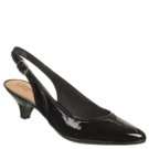 Womens Clarks Stage Wing Black Patent Shoes 