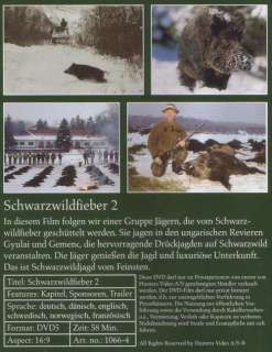 Hunters Jagd Video 66 SCHWARZWILDFIEBER 2 / II (DVD)  