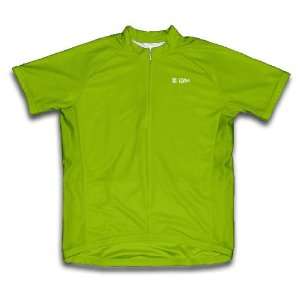  Green Neon Cycling Jersey for Youth