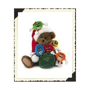  Boyds Santa Bear with M & M Characters 12 (Retired) Toys 