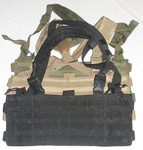Condor MCR4 OPS Chest Rig Tactical Panel Vest Pouch OD Green Black 