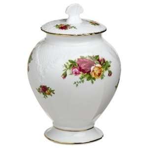  Royal Albert Old Country Roses Victorian Covered Jar 