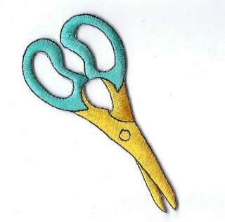 BUY 1 GET 1 OF SAME FREE/Crafts/Professions Pair of Scissors Iron On 