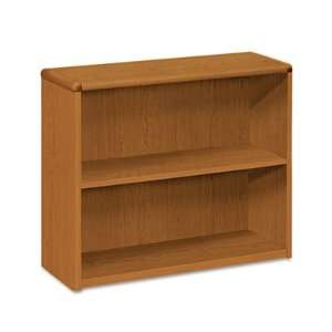 10700 Series Bookcase, 2 Shelves, 36w x 13 1/8d x 29 5/8h, Bourbon Che
