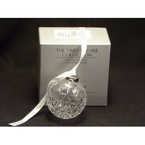 Waterford Crystal Times Square Ball Star Of Hope Ornament 2000  