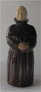 ROYAL DOULTON BESWICK WHISKEY JUG, FLASK MONK, RARE  