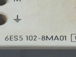 SIEMENS SIMATIC S5 100U PLC SYSTEM CPU102  