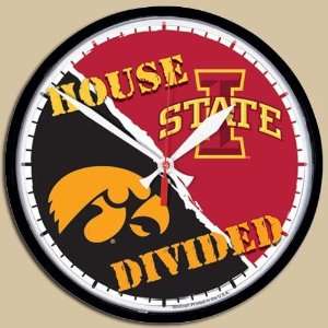  Iowa Hawkeyes vs. Iowa State Cyclones House Divided Wall 