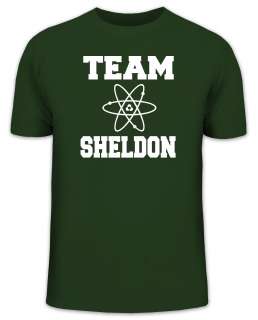 Shirtstreet24 Kult T Shirt TEAM SHELDON Big Bang Theory Funshirt 