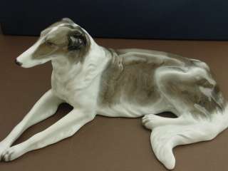 Porzellanfigur Rosenthal Barsoi Windhund Greyhound  